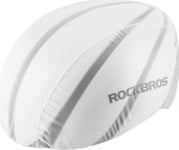 Rockbros Waterproof Bicycle Helmet Cover Ypp017 (White)