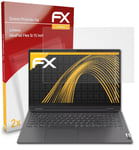 2x Screen Protection Film for Lenovo IdeaPad Flex 5i 15 Inch matt&shockproof