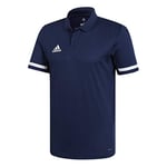 Adidas Men's T19 M Polo Shirt, Team Navy Blue/White, 4XL