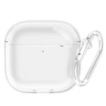 Clear Transparent Cover TPU Shell Soft Protective Case for AirPods 4