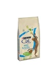 PURINA CAT CHOW | Adulte | Croquettes pour Chat | NaturiumTM | Saumon | 10 kg | Sac