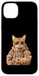 Coque pour iPhone 14 Plus Orange Bengale Chat Voyou Chat Gangster Chat Gangster Life