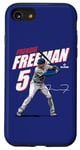 Coque pour iPhone SE (2020) / 7 / 8 Freddie Freeman | Joueurs de baseball de Los Angeles | MLBFRE3001