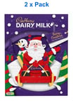 2 x Cadbury Dairy Milk Advent Calendar Chocolate Christmas Advent Calendar 90g