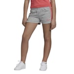 New adidas Essentials Girls Cotton Shorts  Age 14/15  Grey  sport gym casual