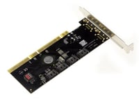 KALEA-INFORMATIQUE Carte contrôleur PCI-X SATA 4 ports RAID 0 1 10 - PCIX 64 Bits (Compatible PCI 32 Bits) avec Chipset SIL3124