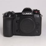 Panasonic Used Lumix G9 Mirrorless Camera Body Black