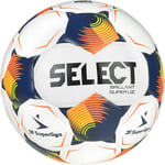 Select Fotboll Brillant Super Uz V25 3f Superliga - Vit/orange, storlek Ball SZ. 5