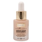 Spotlight Drop Foundation Liquid - Long Lasting - 02 Warm Beige - Andreia Prof