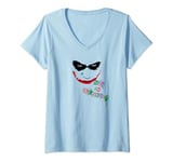 The Dark Knight Joker Too Serious T-Shirt avec Col en V