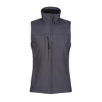 Regatta Womens/Ladies Flux Softshell Gilet (Seal Grey) - Size 18 UK