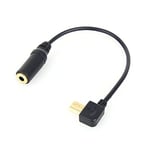 Black Color Mini Usb À 3.5 Mm Adaptateur Micro Câble De Transfert Pour Gopro Hero 3 3 Plus 4 -Câble Adaptateur[YIN142391]