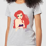 T-Shirt Femme Ariel La Petite Sirène Disney - Gris - XL