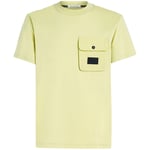 T-shirt Calvin Klein Jeans  T shirt homme Calvin Klein Ref 60223 Jaune