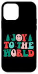 Coque pour iPhone 12 mini Joie To The World Christmas Cheer Graphic