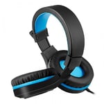 G-90 Stereo Gaming Headphone, PS4 Gaming Headphone with Microphone Blue