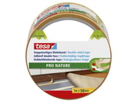 Dubbelhäftande Tejp Tesa Pro Nature Ecologo Fixeringstejp, 50 Mm X 5 M