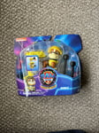 Paw Patrol The Mighty Movie Pup Heroes Figure Pack Toy Set - Rubble