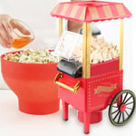 Machine à Pop Corn 1200W Retro Popcorn Maker Machine à pop-corn