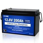 DCHOUSE Batterie Lithium Lifepo4 12V 24V 48V 6AH 12AH 24AH 50AH 100AH 200AH