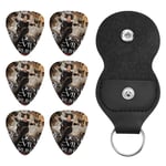 Resident Evil Lot de 6 médiators pour guitare électrique, acoustique ou basse