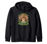 Morel Mushroom It's A Wonderful Day To Hunt Morels Mycology Zip Hoodie