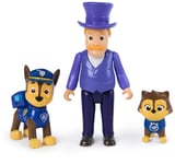 Paw Patrol - Pat Patrouille - Figurines Hero Pups Maire Hellinger - Figurine Pat Patrouille À Collectionner - Pat Patrouille Jouet - Cadeau Enfant 3 Ans et + - Jouet Enfant 3 Ans et +