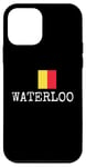 Coque pour iPhone 12 mini Waterloo Belgique Vacation Belges Souvenir Femmes Hommes