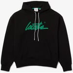 Sweat-shirt Lacoste  Sweatshirt à capuche unisexe  L!VE loose fit en coton