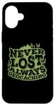 Coque pour iPhone 16 Plus Jamais perdu toujours geocaching