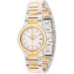 MONTRE FEMME CERRUTI 1881 Date Bracelet Boitier Plaqué Argent et Or 275,00€ C204