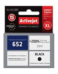 Active Jet d'encre 652br de Ah pour HP 652 F6 V25ae REM, noir 20 ml