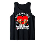 DRIVING EACH OTHER NUTS FOR 8 YEARS 8th Wedding Anniversary Tank Top