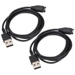 2x Charger Cable Compatible For Fenix 6X Smart Watch USB Charging Cab Hot