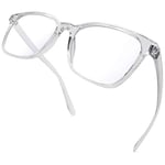 Joopin Lunettes Anti Lumière Bleue Femme et Lunette d'Ordinateur pour Écran, Lunette Anti Fatigue Anti Reflet, Lunette Gaming TR90 Anti UV Lunette Transparent pour Bureau