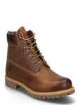 Timberland Premium 6 Inch Lace Up Waterproof Boot Brown Snörade Stövlar Brown Timberland