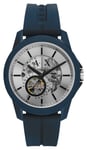 Armani Exchange AX1727 Automatic | Silver Skeleton Dial | Watch