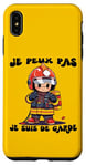 Coque pour iPhone XS Max Je Peux Pas Je Suis De Garde Pompiers Cadeau Humour Pompier