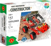 Rakennussarja Alexander Small Constructor Explorer, 142 kpl