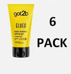 6x Schwarzkopf Got2b Glued Water Resistant Spiking Glue for Screaming Hold 150ml