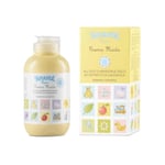 L'AMANDE - Liniment Bebe avec Vitamine E et Huile Amande Douce, Creme Hydratante Corps Bebé Enfant Apaisante Peau Sèche, Creme Corps Fluide avec Calendula Emolliente Crème Made in Italy Enfant, 200 ml