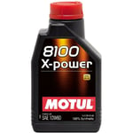 4x Huile Motul 8100 X-Power 10W60 bidon de 1 Litre