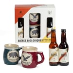 Coffret bières bio et chopes