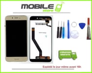 Ecran LCD + Vitre Tactile Pour HUAWEI Honor 6A  Gold/Or + outils + Colle