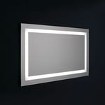 Kiamami Valentina - Miroir De Salle De Bain Avec Led Cm 120X70 Senseur Touch Réversible