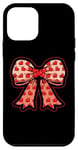 Coque pour iPhone 12 mini Valentines Day Coquette Bow Cute Heart Ribbon Love Retro