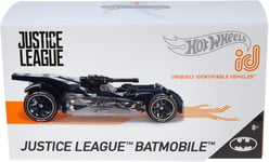 1:64 Hot Wheels Id Série 2021 Batman Justice Ligue Batmobile Rouge