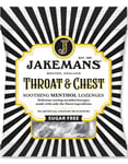 Jakemans Throat and Chest Sugarfree - Sockerfria Mentol Halstabletter 50 Gram
