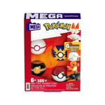 Mattel Mega Pokemon: Fire-type Trainer Team  (htj06)