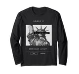 Cool New York City NYC Statue of Liberty USA Flag Design Long Sleeve T-Shirt